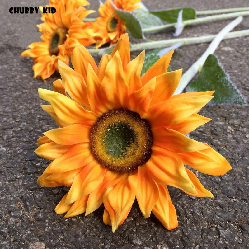 wholesale ! Real touch PU sunflower high quality artificial heliotrope high simulation helianthus yellow orange color 12pcs/lot, Yellow sunflower
wholesale ! Real touch PU sunflower high quality artificial heliotrope high simulation helianthus yellow orange color 12pcs/lot, Yellow sunflower