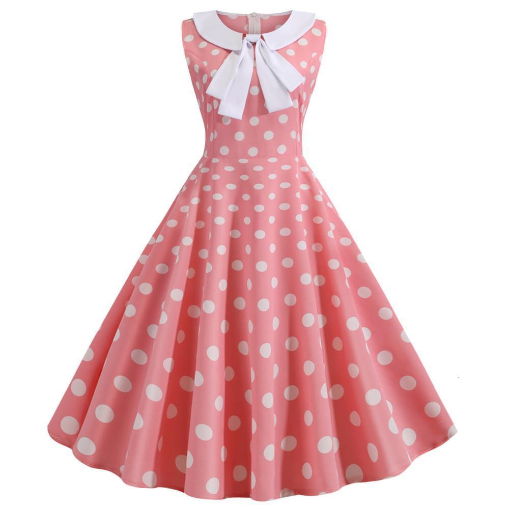 pink polka dot print vintage dress women summer retro 50s 60s peter pan collar pinup rockabilly party office dress 2021 vestidos, Black;gray
pink polka dot print vintage dress women summer retro 50s 60s peter pan collar pinup rockabilly party office dress 2021 vestidos, Black;gray