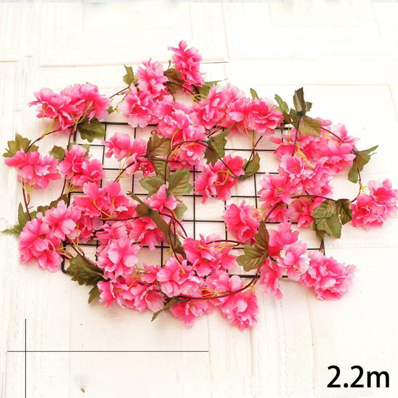 Wedding Simulation Cherry Blossom Vine Fake Flower Artificial Plastic Flower Wedding Graden Decoration1, Champagne
Wedding Simulation Cherry Blossom Vine Fake Flower Artificial Plastic Flower Wedding Graden Decoration1, Champagne