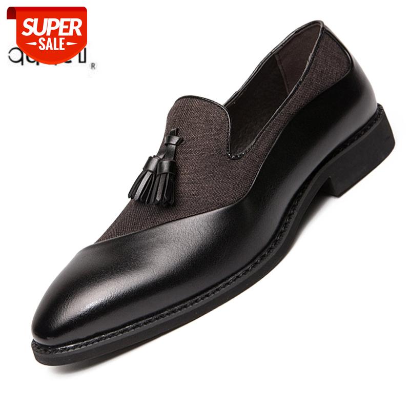 Semi-formal Hemp PU Leather Men's Suit Shoes Glamorous Blue Tassel Italian Graceful Man Dress Shoes Big Size 46 47 48 Zapatos #Q49l
Semi-formal Hemp PU Leather Men's Suit Shoes Glamorous Blue Tassel Italian Graceful Man Dress Shoes Big Size 46 47 48 Zapatos #Q49l