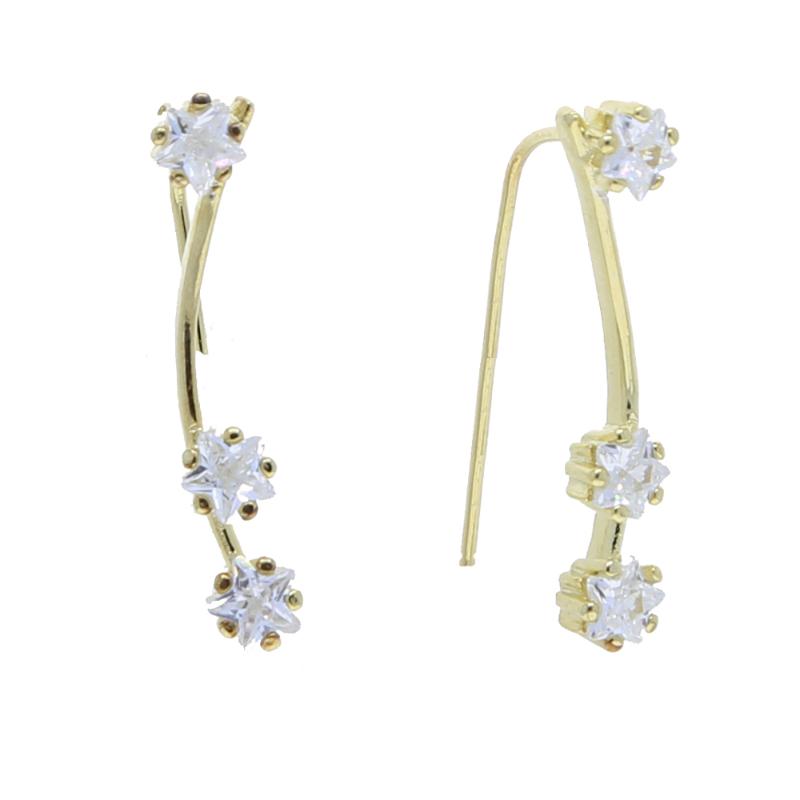 Stud Christmas Promotion Delicate Flower Earrings Pave 3pcs Star Bling Cubic Zircon For Women Personality Korean Party Jewelry
Stud Christmas Promotion Delicate Flower Earrings Pave 3pcs Star Bling Cubic Zircon For Women Personality Korean Party Jewelry