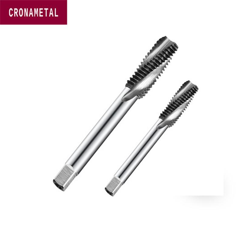CRONAMETAL Solid carbide tap Spiral Flute taps M1 M2 M2.5 M3 M3.5 M4 M5 M6 M8 M10 M12 M14 M16 M18 M20 screw machine tap
CRONAMETAL Solid carbide tap Spiral Flute taps M1 M2 M2.5 M3 M3.5 M4 M5 M6 M8 M10 M12 M14 M16 M18 M20 screw machine tap