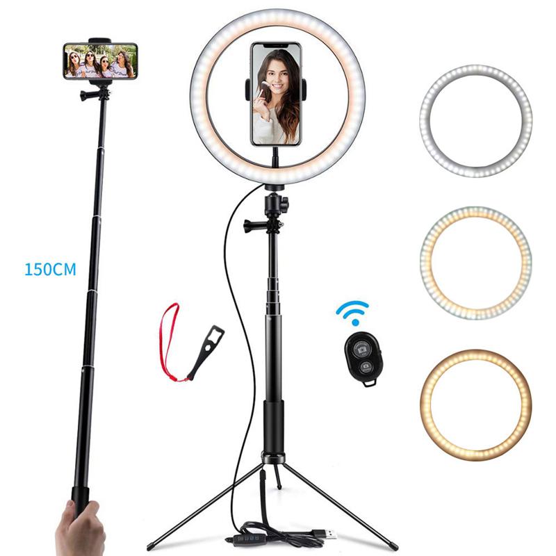 6/10" Photo Studio Ring Lamp Ripod For Phone Selfie LED Ring Lamp Table Video Lights Photographic Lighting LED Light Fixture
6/10" Photo Studio Ring Lamp Ripod For Phone Selfie LED Ring Lamp Table Video Lights Photographic Lighting LED Light Fixture