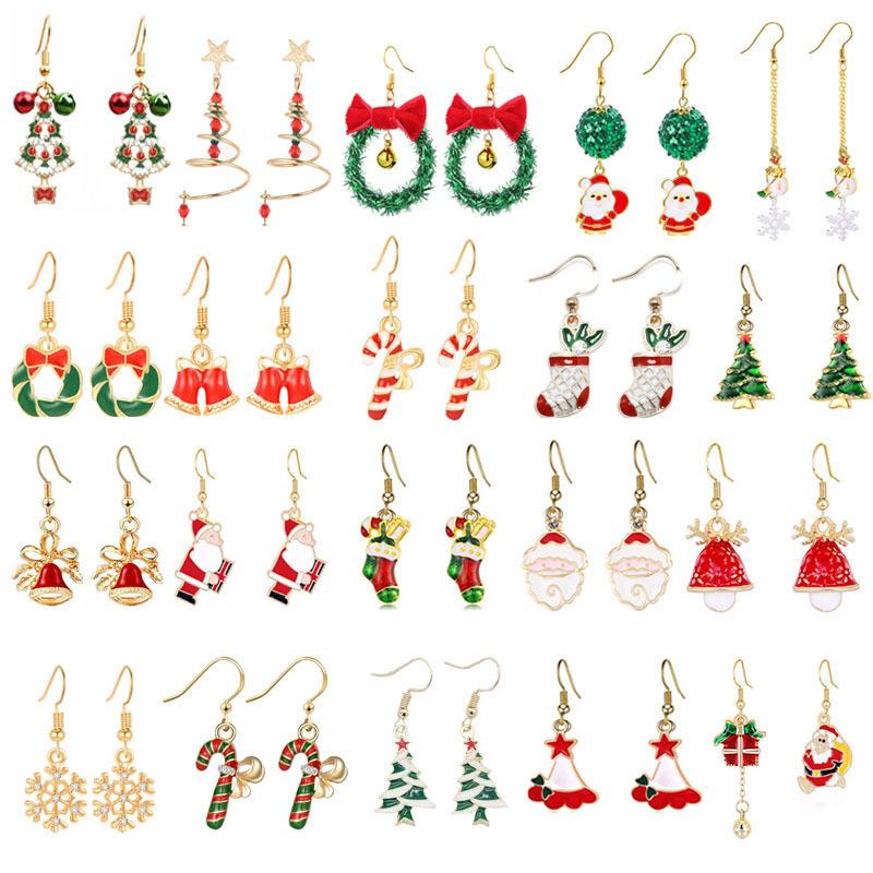 Charm Bracelets Christmas Earrings Merry Decorations For Home Navidad Ornaments Xmas Gifts Happy Year 2022 1pcs
Charm Bracelets Christmas Earrings Merry Decorations For Home Navidad Ornaments Xmas Gifts Happy Year 2022 1pcs