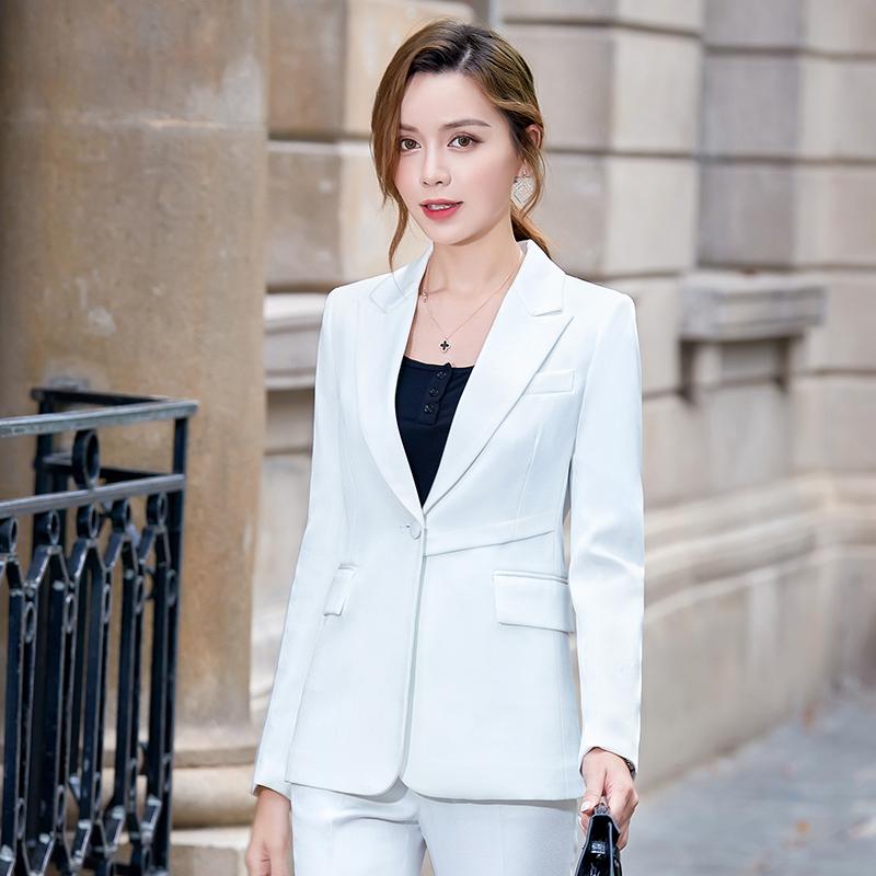 Elegant Autumn White Black Red Pant Suits For Women 2 Piece Set Single Button Blazer Jacket Trousers Office Lady Plus Size -4XL, Red pants set 
Elegant Autumn White Black Red Pant Suits For Women 2 Piece Set Single Button Blazer Jacket Trousers Office Lady Plus Size -4XL, Red pants set