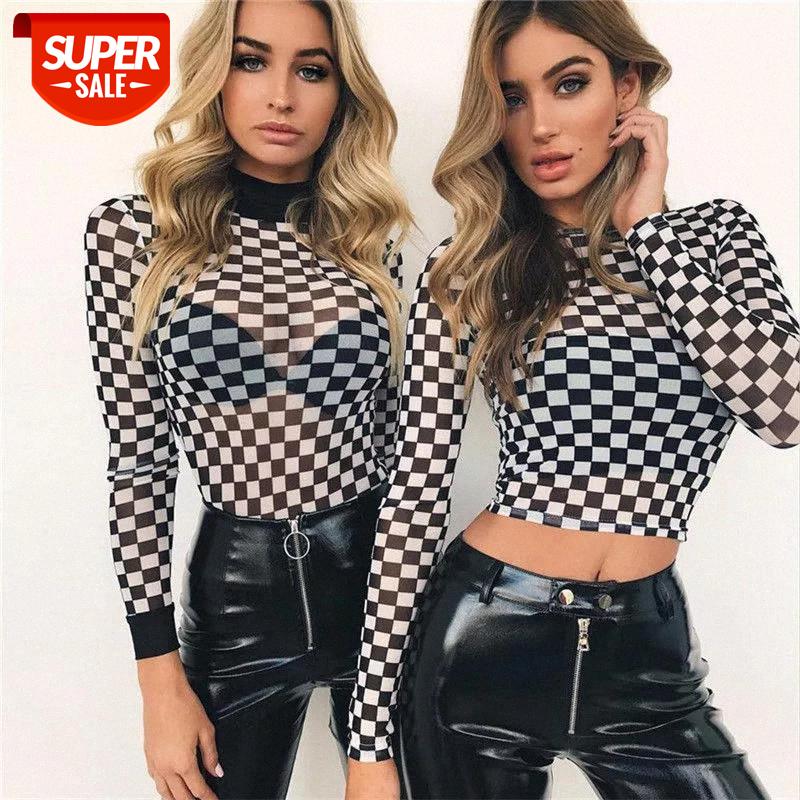 Women T Shirt \ Bodysuit Plaid O Neck Long Sleeve Bodycon Bodysuit or Top Sexy Ladies Evening Party Clubwear Summer Clothes #xB6a, White
Women T Shirt \ Bodysuit Plaid O Neck Long Sleeve Bodycon Bodysuit or Top Sexy Ladies Evening Party Clubwear Summer Clothes #xB6a, White
