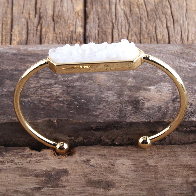MD Fashion Boho Jewelry Natural Stone & Druzy Medal Cuff Bracelets & Bangles For Women Stone Bangles
MD Fashion Boho Jewelry Natural Stone & Druzy Medal Cuff Bracelets & Bangles For Women Stone Bangles