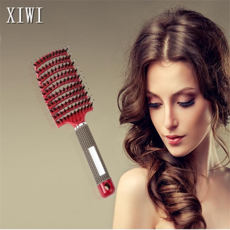 Hair Comb Scalp Massage Comb Hairbrush Wet Curly Detangle Hair Brush for Salon Hairdressing Styling Tools
Hair Comb Scalp Massage Comb Hairbrush Wet Curly Detangle Hair Brush for Salon Hairdressing Styling Tools