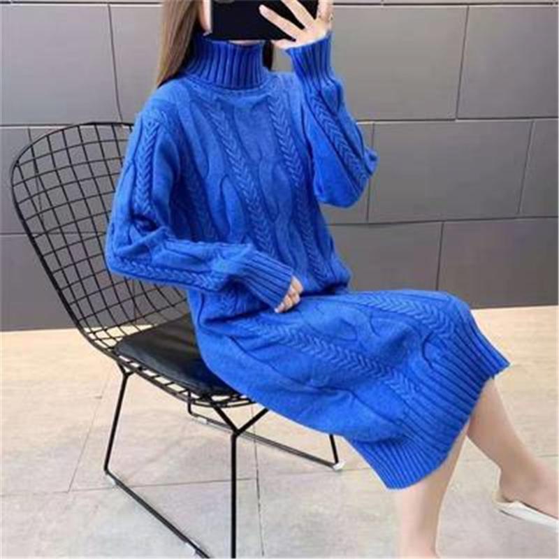 Women's Sweaters 2022 Turtleneck Women Sweater Dress Winter Warm Female Jumper Thick Solid Ribbed Long Knitted Pullover Pull Hiver Femme, White;black
Women's Sweaters 2022 Turtleneck Women Sweater Dress Winter Warm Female Jumper Thick Solid Ribbed Long Knitted Pullover Pull Hiver Femme, White;black