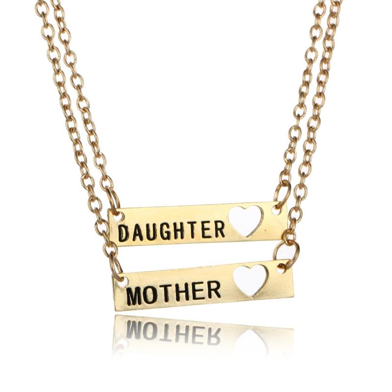 2pcs Mother And Daughter Love Mom Gift Love Heart Charm Pendant Necklace Chain Family Women Girls Gifts
2pcs Mother And Daughter Love Mom Gift Love Heart Charm Pendant Necklace Chain Family Women Girls Gifts