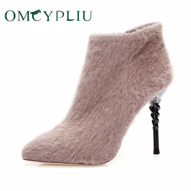 2020 New Women Boots Pink Woman Shoes Plush High Heels Shoes High Quality Female Boots Plus Size 34-39 femmes chaussures1, Black
2020 New Women Boots Pink Woman Shoes Plush High Heels Shoes High Quality Female Boots Plus Size 34-39 femmes chaussures1, Black