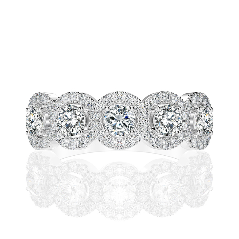 100% 925 Sterling Silver Sparking High Carbon Diamond Created Moissanite Wedding Rings For Women Bride Band Party Jewelry
100% 925 Sterling Silver Sparking High Carbon Diamond Created Moissanite Wedding Rings For Women Bride Band Party Jewelry