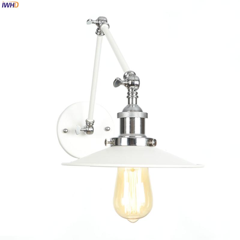 IWHD Adjustable Long Arm LED Wall Lamps Bedroom Living Room Loft Industrial Wall Lights Fixtures Vintage Wandlamp Lampara Pared
IWHD Adjustable Long Arm LED Wall Lamps Bedroom Living Room Loft Industrial Wall Lights Fixtures Vintage Wandlamp Lampara Pared