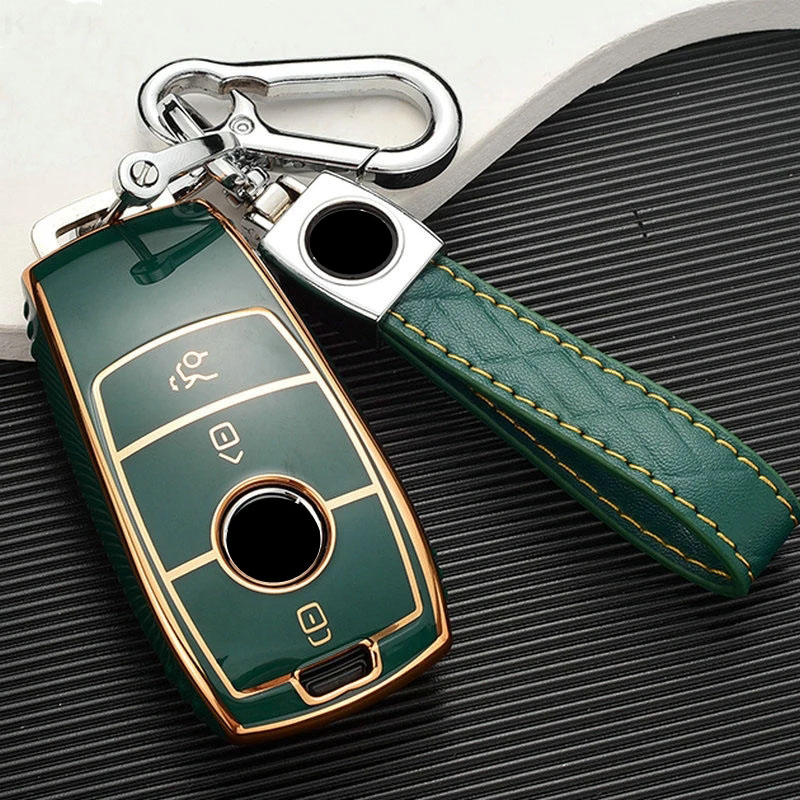 Fashion Car Remote Key Cover TPU Keys Fob Case Shell For Mercedes Benz E Class W213 E200 E260 E300 E320 S class GLS GLA Auto Accessories
