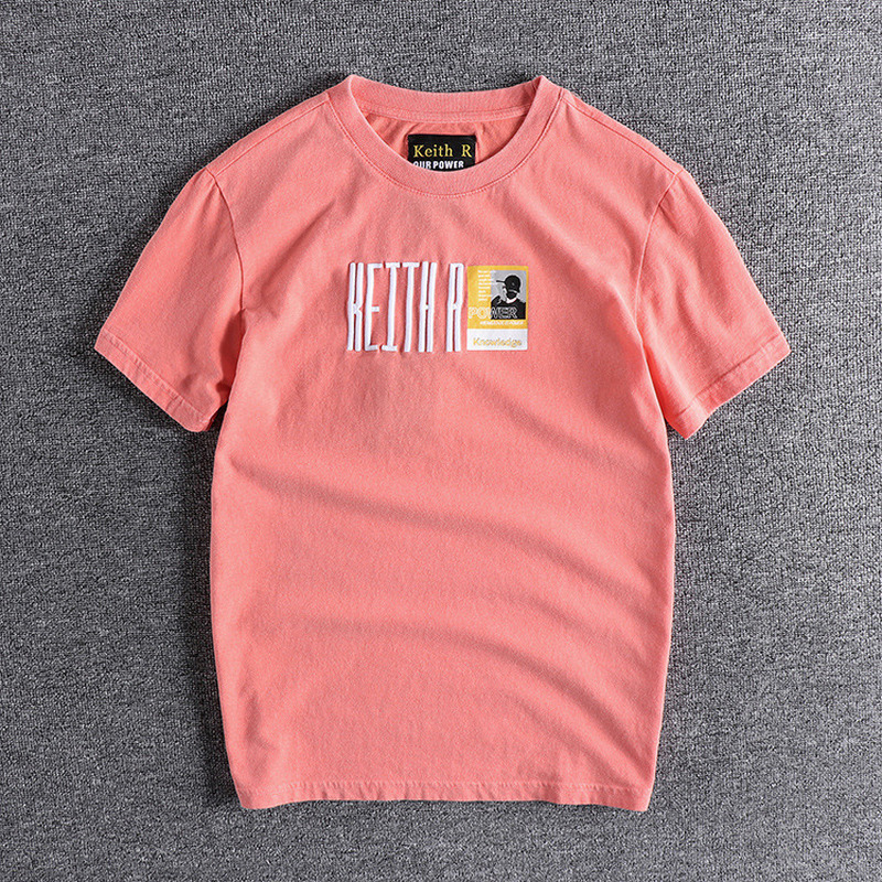 2021 New Washing and Old Embroidery Letters Sanding Short Summer Trendy Men's Round Neck Short-sleeved T-shirt Harajuku Shirt Oqg6, As shown
2021 New Washing and Old Embroidery Letters Sanding Short Summer Trendy Men's Round Neck Short-sleeved T-shirt Harajuku Shirt Oqg6, As shown