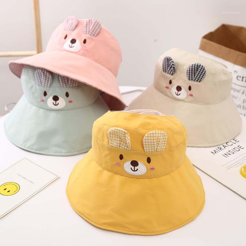 2-8Years Children's Baby hat Cartoon Bear empty top hat summer big brim kids sunshade caps for boys and girls1, White
2-8Years Children's Baby hat Cartoon Bear empty top hat summer big brim kids sunshade caps for boys and girls1, White