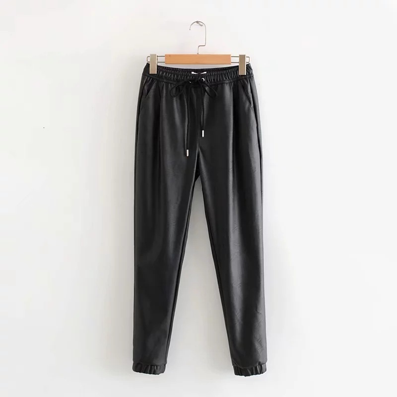 2021 New 21 Years Winter Elastic Waist Haroun Women's Leisure Pu Leather Pants Jmz1, Black
2021 New 21 Years Winter Elastic Waist Haroun Women's Leisure Pu Leather Pants Jmz1, Black