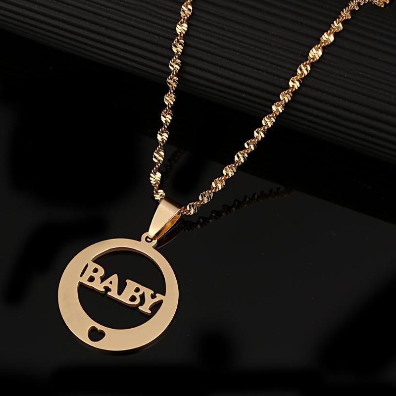 Stainless Steel Trendy Round Baby Pendant Necklace Love Heart Children Cute Chain Jewelry
Stainless Steel Trendy Round Baby Pendant Necklace Love Heart Children Cute Chain Jewelry