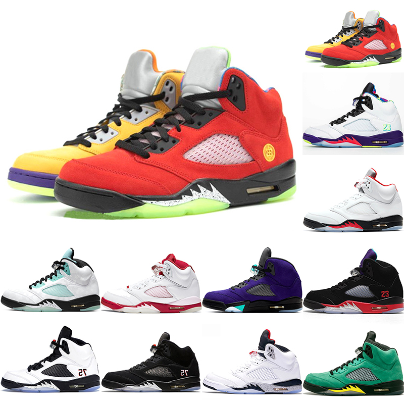 Jumpman 5 Fire Red Men Basketball Shoes What The 5s OG Metallic Black Alternate Bel Mens Trainers Sneakers Sports Size 40-47, 9 black
Jumpman 5 Fire Red Men Basketball Shoes What The 5s OG Metallic Black Alternate Bel Mens Trainers Sneakers Sports Size 40-47, 9 black