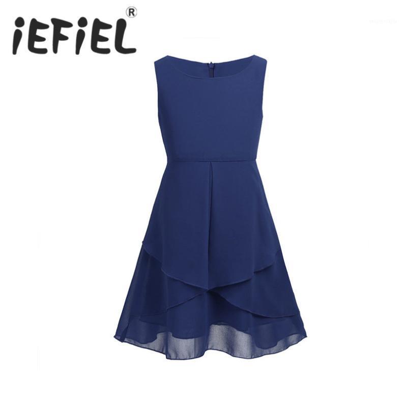iEFiEL Girl Sleeveless Chiffon Flower Girl Dress Princess Pageant Wedding Bridesmaid Birthday Party Tulle Tutu Knee Length Dress1, Blue
iEFiEL Girl Sleeveless Chiffon Flower Girl Dress Princess Pageant Wedding Bridesmaid Birthday Party Tulle Tutu Knee Length Dress1, Blue