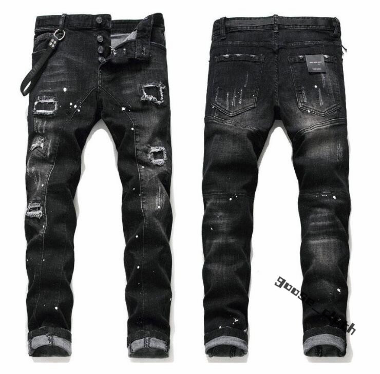 Fashion-21ss Mens Badge Rips Stretch Designer Jeans Distressed Ripped Biker Slim Fit Washed Motorcycle Denim Men s Hip Hop Fashion Man Pants, Blue
Fashion-21ss Mens Badge Rips Stretch Designer Jeans Distressed Ripped Biker Slim Fit Washed Motorcycle Denim Men s Hip Hop Fashion Man Pants, Blue