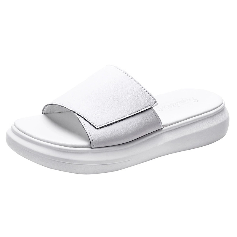 100% Genuine Leather Summer Shoes Women Sandals Summer Elegant Ladies Slides Black White Thick Sole A2474 #YT35
100% Genuine Leather Summer Shoes Women Sandals Summer Elegant Ladies Slides Black White Thick Sole A2474 #YT35