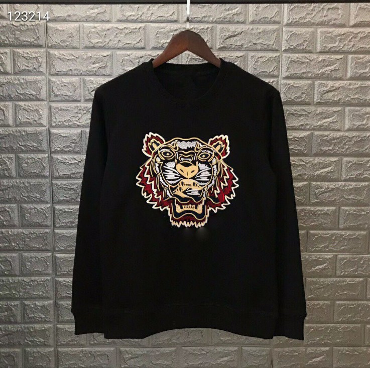 Fashion-Tiger Head Hoodie Embroidered Sweatshirts Pullover Shirts Jumpers Autumn Spring Unisex Sweater Casual Streetwear High Quality, Kz 1
Fashion-Tiger Head Hoodie Embroidered Sweatshirts Pullover Shirts Jumpers Autumn Spring Unisex Sweater Casual Streetwear High Quality, Kz 1