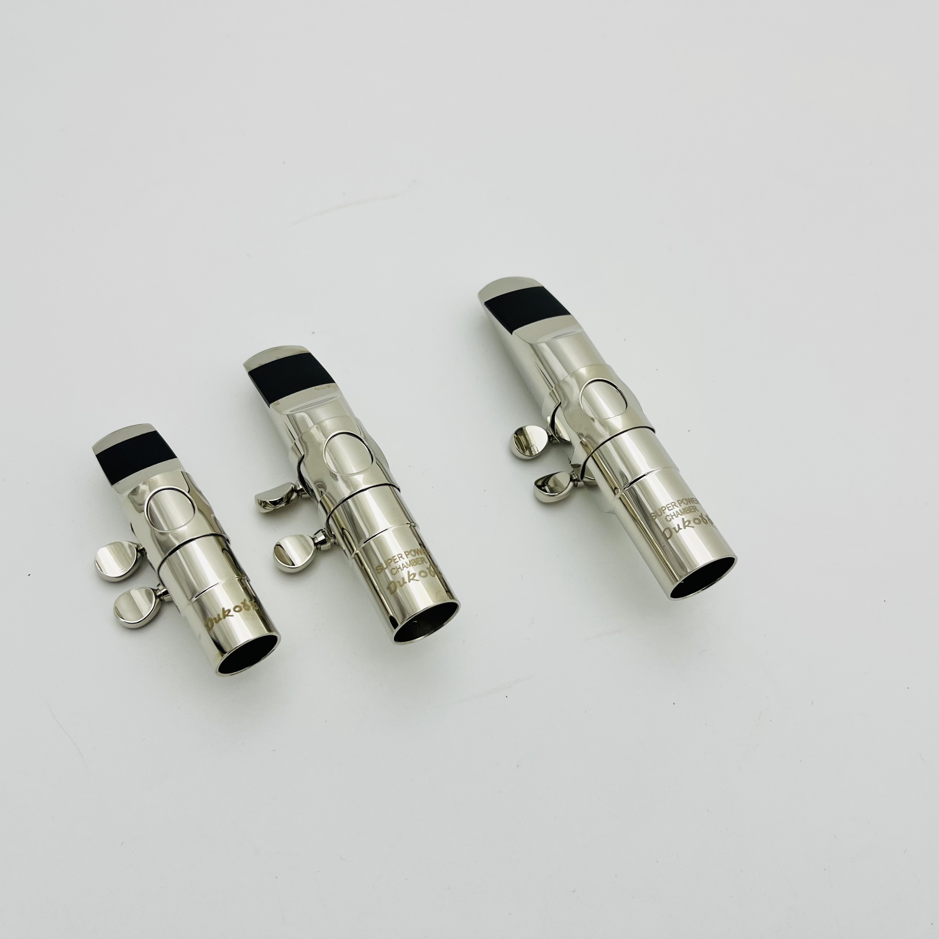 High Quality DUKOFF Saxophone Mouthpiece Nickel Plated Size 5 6 7 8 9 Alto Soprano Tenor Sax Mouthpiece Accessories