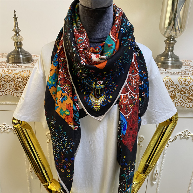 New product size 130cm -130cm 35% silk 65% cashmere material print flowers pattern square scarves shawl for women, Blue;gray
New product size 130cm -130cm 35% silk 65% cashmere material print flowers pattern square scarves shawl for women, Blue;gray