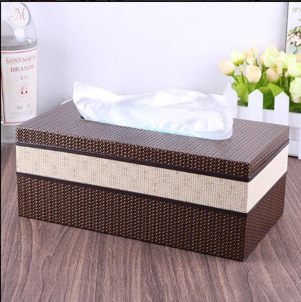 classic royal large rectangle rattan-texture leather tissue box toilet paper storage pumping napkin holder case dispenser 420B1
classic royal large rectangle rattan-texture leather tissue box toilet paper storage pumping napkin holder case dispenser 420B1