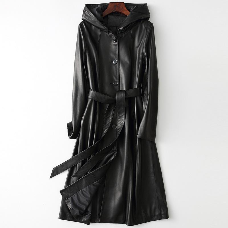 Spring Autumn Sheepskin Coat Real Genuine Jacket Women Clothes 2021 Korean Vintage Hood Women Tops Chaqueta Mujer 19515 ZT27691, Black
Spring Autumn Sheepskin Coat Real Genuine Jacket Women Clothes 2021 Korean Vintage Hood Women Tops Chaqueta Mujer 19515 ZT27691, Black