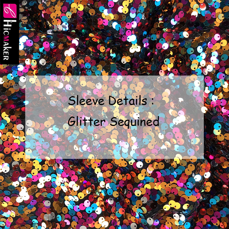 Mock Neck Lantern Sleeve Sequins Colorblock Insert Blouse Women Long Sleeve Shining Sparkly Chic Spring Fall Shirt T200322