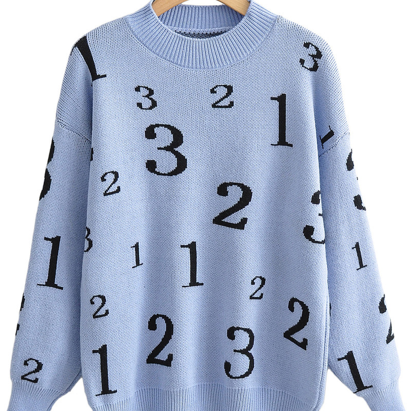 2021 New 6433 Speed Sell Hot Style Autumn Europe and the United States Women's Pullovers Female Knit Letters 8bhg, One size
2021 New 6433 Speed Sell Hot Style Autumn Europe and the United States Women's Pullovers Female Knit Letters 8bhg, One size