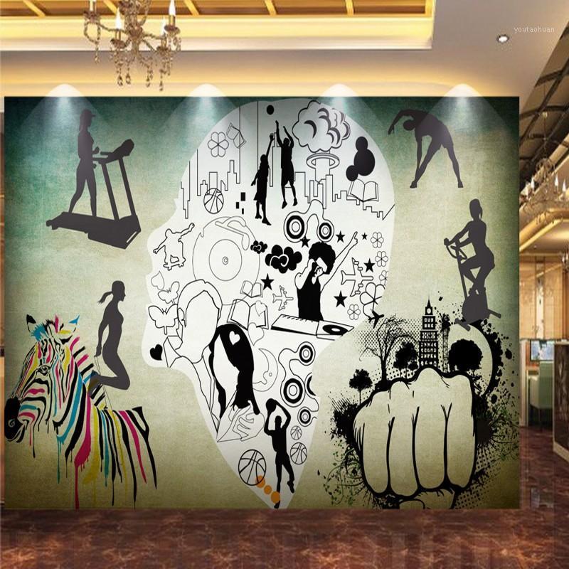 Dropship 3D Custom Photo Wallpaper Nostalgic Style Gym Fitness Background Wall Mural Studio Health Club Wallpaper Papel Tapiz1, As pic
Dropship 3D Custom Photo Wallpaper Nostalgic Style Gym Fitness Background Wall Mural Studio Health Club Wallpaper Papel Tapiz1, As pic