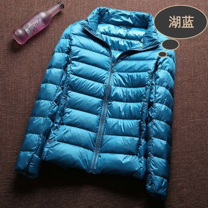 Ultra Light 90% White Duck Down Jacket Women Winter Coat Thin Female Winter Slim Warm Jacket Windproof Down Coat Plus colth T200212