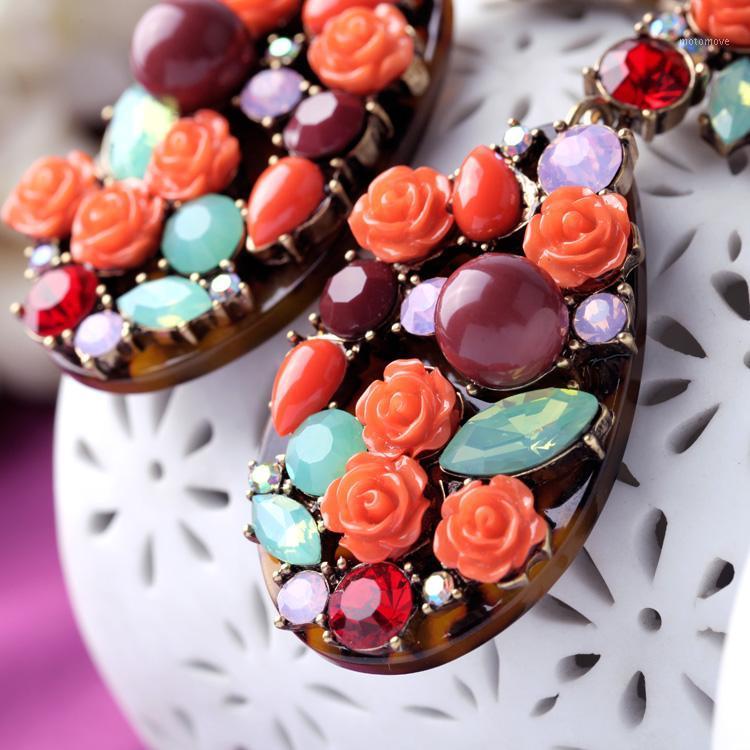 High-end Summer Chunky Statement Earring Bohemian Female Resin Rose Flower Drop Earring Costume Party Jewelry1
High-end Summer Chunky Statement Earring Bohemian Female Resin Rose Flower Drop Earring Costume Party Jewelry1