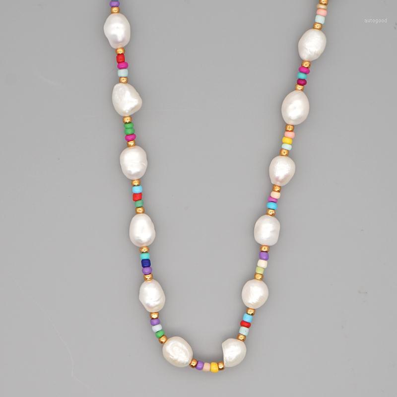 Chokers GO2BOHO Necklace For Women Luxury Freshwater Pearl Seed Beads Choker Necklaces Fashion Stainless Steel Clasp Collar Jewelry1
Chokers GO2BOHO Necklace For Women Luxury Freshwater Pearl Seed Beads Choker Necklaces Fashion Stainless Steel Clasp Collar Jewelry1