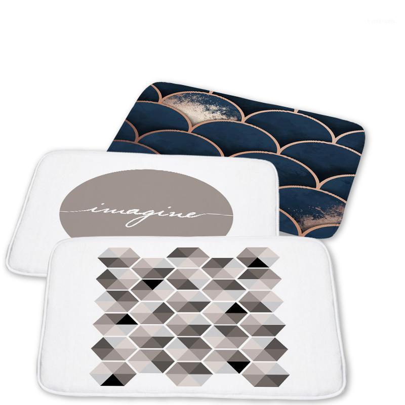 Modern Geometric Kitchen Mat Dark Marble Bedroom Entrance Doormat Home Plaid Floor Print Living Room Carpet Bathroom Non-slip1, Dd32-3
Modern Geometric Kitchen Mat Dark Marble Bedroom Entrance Doormat Home Plaid Floor Print Living Room Carpet Bathroom Non-slip1, Dd32-3