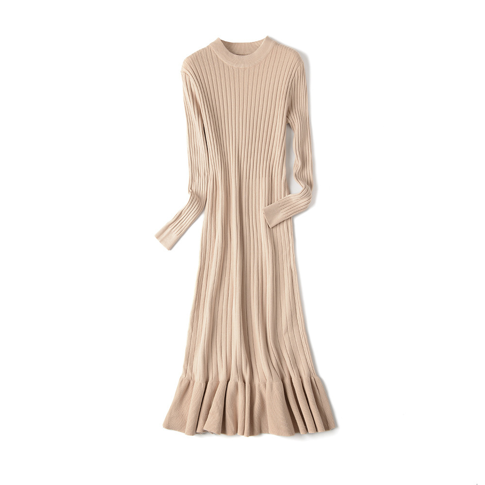 2021 New Autumn Winter Thick Mermaid Maxi Women O-neck Long Sweater Elegant Female A-line Slim Sexy Knit Dress A1pm, Gray
2021 New Autumn Winter Thick Mermaid Maxi Women O-neck Long Sweater Elegant Female A-line Slim Sexy Knit Dress A1pm, Gray