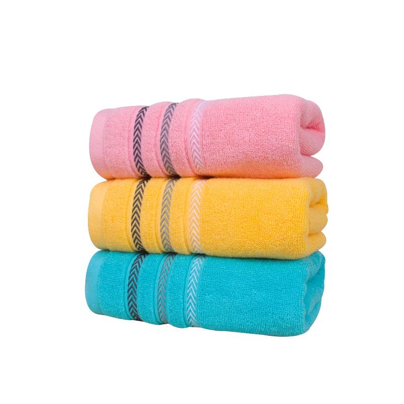 2pc/set Hot sell Pure cotton cut-off water absorbent striped towel advertising gift face wash towel embroidery customization, Pink
2pc/set Hot sell Pure cotton cut-off water absorbent striped towel advertising gift face wash towel embroidery customization, Pink
