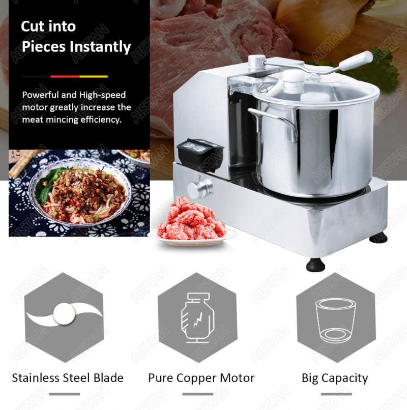 HR6/9/12L Electric Vegetable Cutter Stainless Steel Cutter Machine Professional vegetable slicer Processor
HR6/9/12L Electric Vegetable Cutter Stainless Steel Cutter Machine Professional vegetable slicer Processor