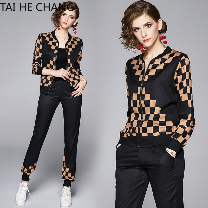 Women New Fashion Autumn Elegant Office Vintage Party Runway Print Short Jackets Coat + Long Pants 2 Pieces Sets 201109, As pic
Women New Fashion Autumn Elegant Office Vintage Party Runway Print Short Jackets Coat + Long Pants 2 Pieces Sets 201109, As pic