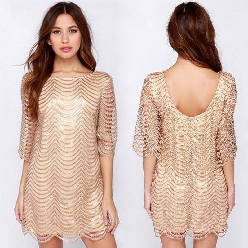 Wholesale- Art Deco Sequin Great Gatsby Dress 20s 1920s Vintage Party Night Club Dress Backless Black Bodycon Slim Pencil Tight Mini Dress11
Wholesale- Art Deco Sequin Great Gatsby Dress 20s 1920s Vintage Party Night Club Dress Backless Black Bodycon Slim Pencil Tight Mini Dress11