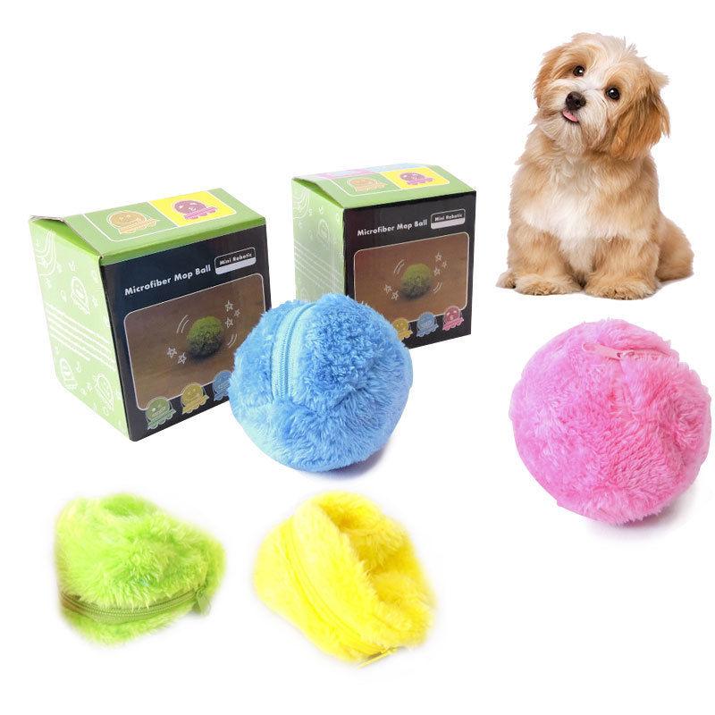 New Dog Cat Pet Interactive Toy Mop Robot Ball Practical Magic Toy Nontoxic Safe Automatic Roller Ball Magic
New Dog Cat Pet Interactive Toy Mop Robot Ball Practical Magic Toy Nontoxic Safe Automatic Roller Ball Magic