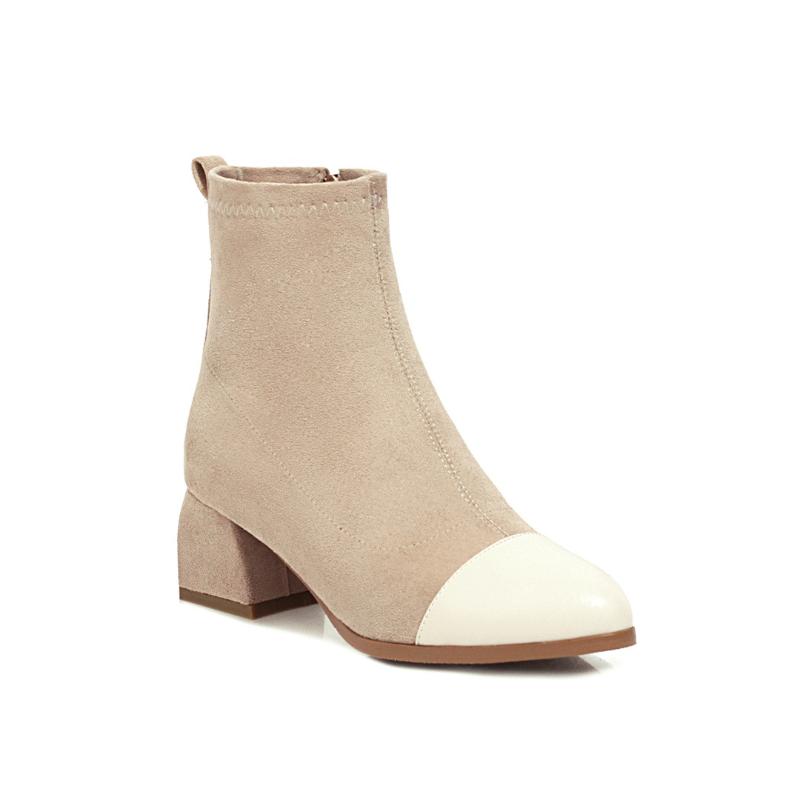 Lady Boots Rock Shoes Woman Boots-Women Winter Footwear Luxury Designer Round Toe Rubber Autumn Med 2020 Fashion Mid
Lady Boots Rock Shoes Woman Boots-Women Winter Footwear Luxury Designer Round Toe Rubber Autumn Med 2020 Fashion Mid
