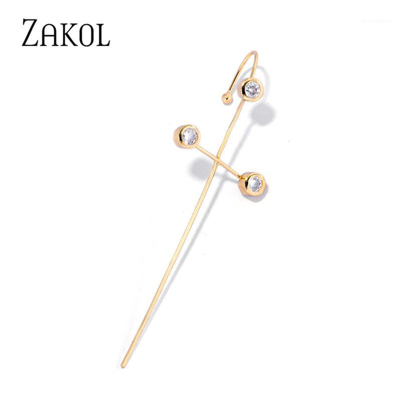 ZAKOL New 1 pcs Cubic Zirconia Crystal Stud Earrings Accessories for Women Girl Wedding Party Dinner Dress Jewelry FSEP25851
ZAKOL New 1 pcs Cubic Zirconia Crystal Stud Earrings Accessories for Women Girl Wedding Party Dinner Dress Jewelry FSEP25851