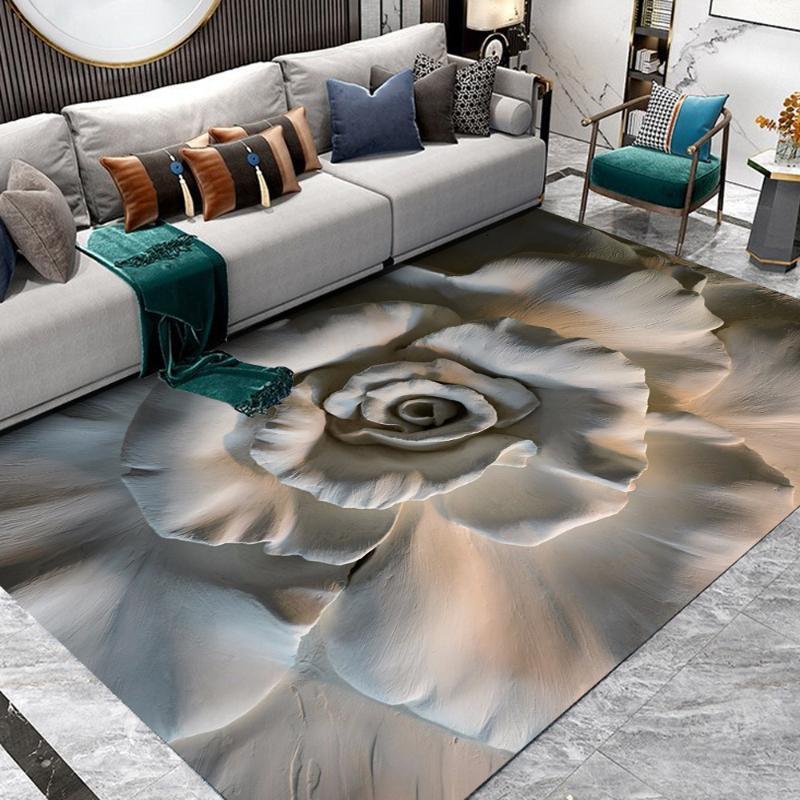 New Rose Flower Pattern Carpet Printed Flannel Area Rug Room Floor Printed Carpet For Living Room Bedroom Home Decorative Crapet1, White
New Rose Flower Pattern Carpet Printed Flannel Area Rug Room Floor Printed Carpet For Living Room Bedroom Home Decorative Crapet1, White
