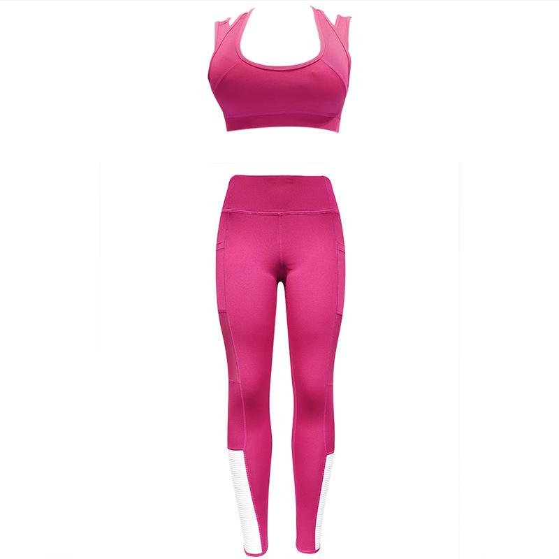 Quick Dry Women Yoga Set Striped Patchwork Widened Shoulder Exposed Navel Tank Tops 4 Way Stretch Slimming Leggings Tracksuits, As pic
Quick Dry Women Yoga Set Striped Patchwork Widened Shoulder Exposed Navel Tank Tops 4 Way Stretch Slimming Leggings Tracksuits, As pic