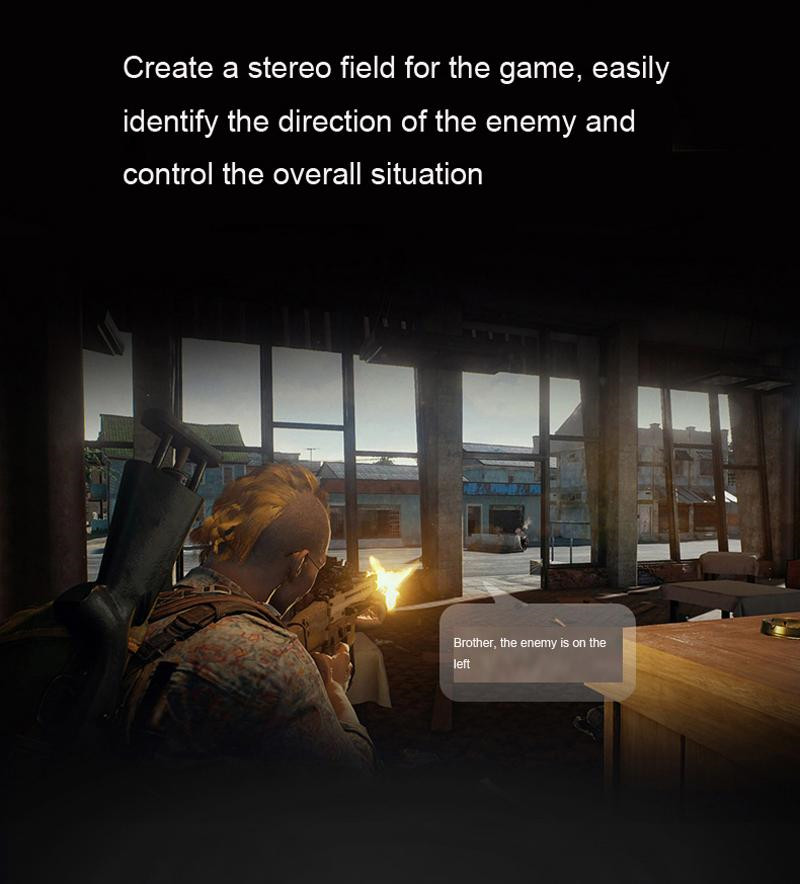 Gaming Headphones In-Ear Eating Chicken With Wheat Subwoofer Computer E-sports Headset Desktop Notebook Mobile Phone Universal