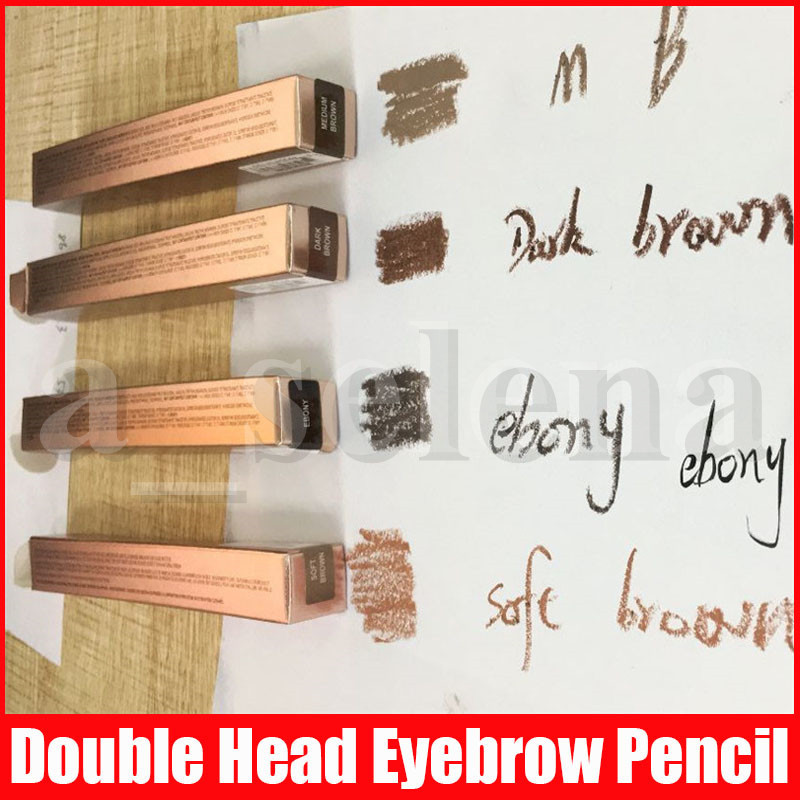 4 Colors Double Ended Eyebrow Pencil Eyebrow Enhancer Enhancers Makeup Skinny Brow Liner with brush eye brow Pen tool, Mixed color
4 Colors Double Ended Eyebrow Pencil Eyebrow Enhancer Enhancers Makeup Skinny Brow Liner with brush eye brow Pen tool, Mixed color